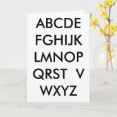 Het missen van u kaart (Gele Bloem)