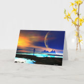 Het missen van u kaart (Gele Bloem)