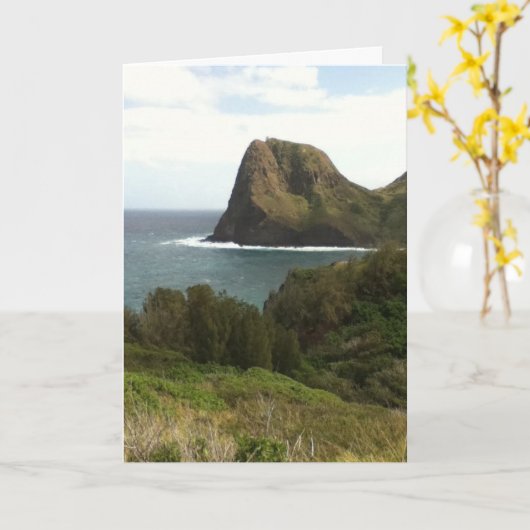 Het missen van u kaart (Gele Bloem)