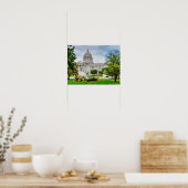 Het Missouri Capitol Poster (Keuken)