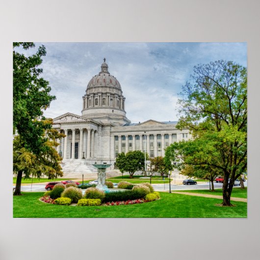 Het Missouri Capitol Poster (Voorkant)
