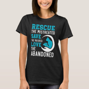 Het mistrede redden redt de gewonde liefde voor de t-shirt