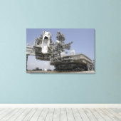 Het mobiele lanceerplatform wordt bewogen canvas afdruk (Insitu (Houten vloer))