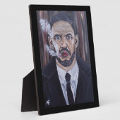 Het Mobster-schilderij van Alfred Fox Fotoplaat (Zijkant)