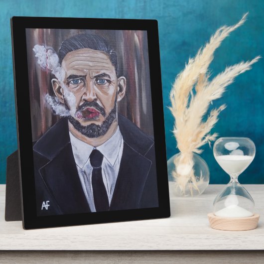 Het Mobster-schilderij van Alfred Fox Fotoplaat (Zijkant)
