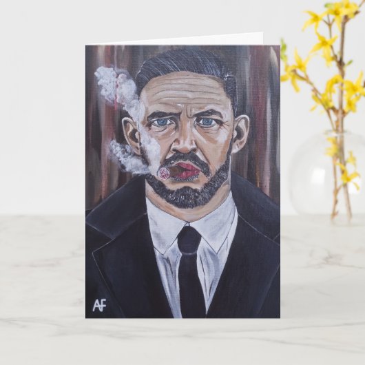 Het Mobster-schilderij van Alfred Fox Kaart (Gele Bloem)