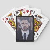 Het Mobster-schilderij van Alfred Fox Pokerkaarten (Achterkant)