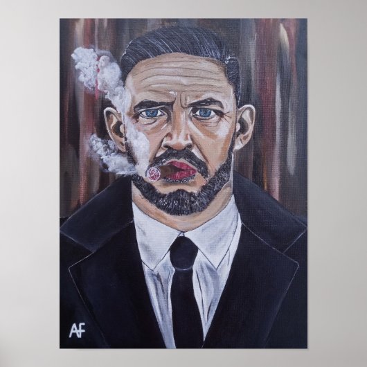 Het Mobster-schilderij van Alfred Fox Poster (Voorkant)