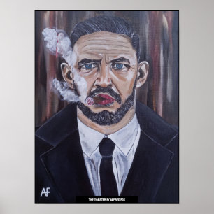 Het Mobster-schilderij van Alfred Fox Poster
