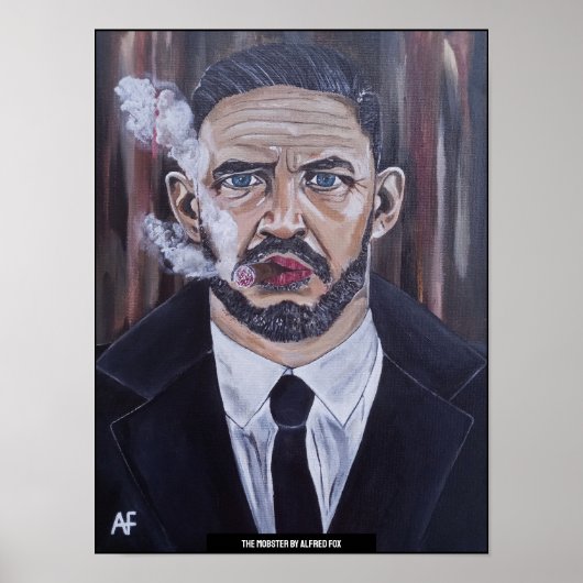 Het Mobster-schilderij van Alfred Fox Poster (Voorkant)