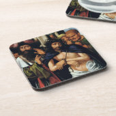 Het Mocking van Christus (olie op het paneel) (zie Drankjes Onderzetter (Linkerzijde)