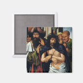 Het Mocking van Christus (olie op het paneel) (zie Magneet (Voorkant / Achterkant)