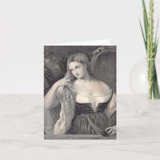 Het model bedankkaart (Voorkant)