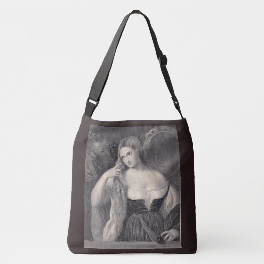 Het model crossbody tas (Achterkant)