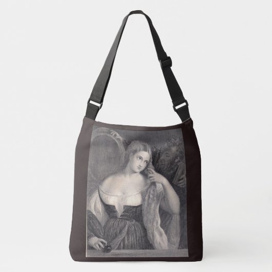 Het model crossbody tas (Voorkant)