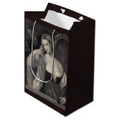Het model medium cadeauzakje (Voorkant Gekanteld)
