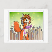 Het model Tank Vixen Briefkaart (Voorkant)