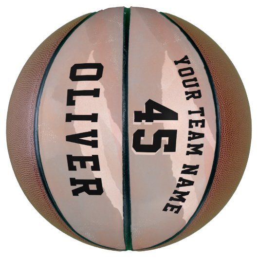 Het moderne Abstracte Aantal van de Naam van het T Basketbal (Verticaal)