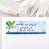 Het moderne Adres van de Terugkeer van de Beach va Etiket (Insitu)