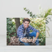 Het moderne Adventure van het Manuscript van de Bo Aankondiging (Staand voorkant)