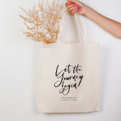 Het moderne Afstudeerder van de Calligrafie van he Tote Bag