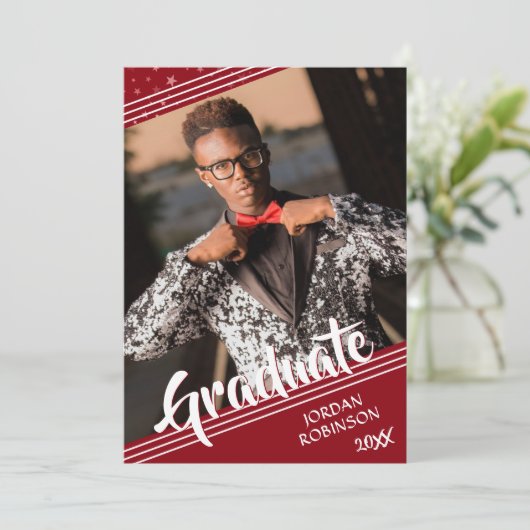 Het moderne Afstuderen Rode Manuscript van de Bors Kaart (Staand voorkant)