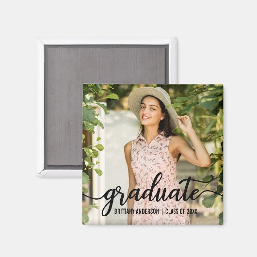 Het moderne Afstuderen van het Manuscript kondigt  Magneet (Voorkant / Achterkant)