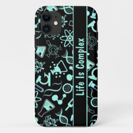 Het moderne aquablauwe biochemieleven is complex Case-Mate iPhone case