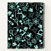 Het moderne aquablauwe biochemieleven is complex notitieboek (Achterkant)