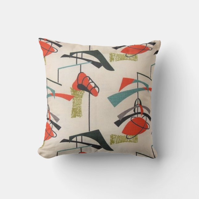 Het Moderne Atoom Mobiele OpenluchtHoofdkussen van Buitenkussen (Voorkant)