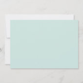 Het Moderne Band van het Manuscript van Mint spare Save The Date (Achterkant)