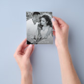 Het moderne Begrotingsscript slaat de datum op Flyer (Hand)