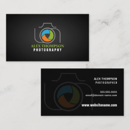 Het moderne Blind van de Kleur van de Camera van Visitekaartje