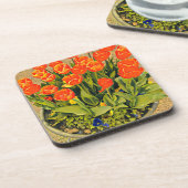 Het moderne bloemenfestival Tulps Bier Onderzetter (Linkerzijde)