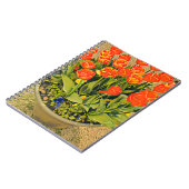 Het moderne bloemenfestival Tulps Notitieboek (Linkerzijde)