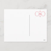 Het moderne Briefkaart van Kerstmis van de Boom (Achterkant)