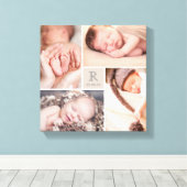 Het moderne Canvas van de Collage van de Foto van (Insitu (Houten vloer))