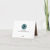 Het moderne Capricieuze Collectie van het Huwelijk Bedankkaart (Achterkant)