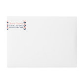 Het moderne Chevron Wedding Collectie - Roze en ma (Voorkant)