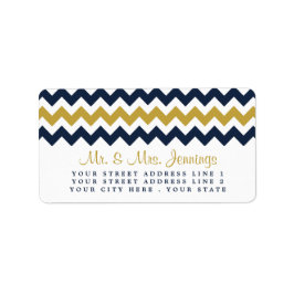 Het moderne Collectie van de Chevron Wedding - mar Etiket