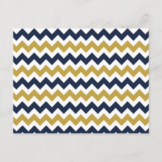 Het moderne Collectie van de Chevron Wedding - mar Informatiekaartje (Achterkant)