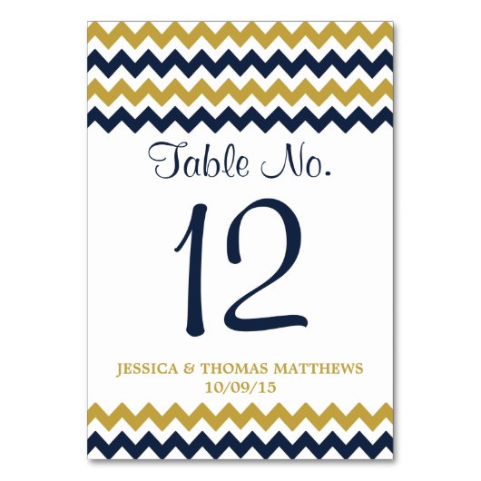 Het moderne Collectie van de Chevron Wedding - mar Kaart (Achterkant)