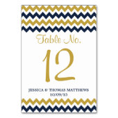 Het moderne Collectie van de Chevron Wedding - mar Kaart (Voorkant)