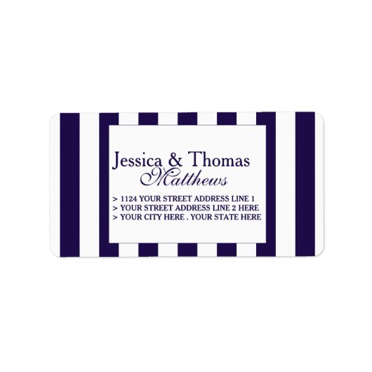 Het moderne Collectie van de marineslag Etiket (Voorkant)