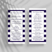 Het moderne Collectie van de marineslag Programmakaart