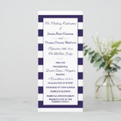 Het moderne Collectie van de marineslag Programmakaart (Staand voorkant)