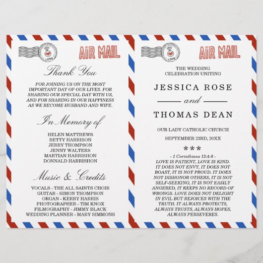 Het moderne Collectie van het luchtposthuwelijk