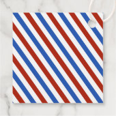 Het moderne Collectie van het luchtposthuwelijk Bedankjes Labels (Achterkant)