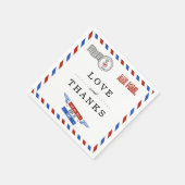 Het moderne Collectie van het luchtposthuwelijk Servet (Hoek)