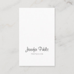 Het moderne Creatieve Met de hand geschreven Visitekaartje